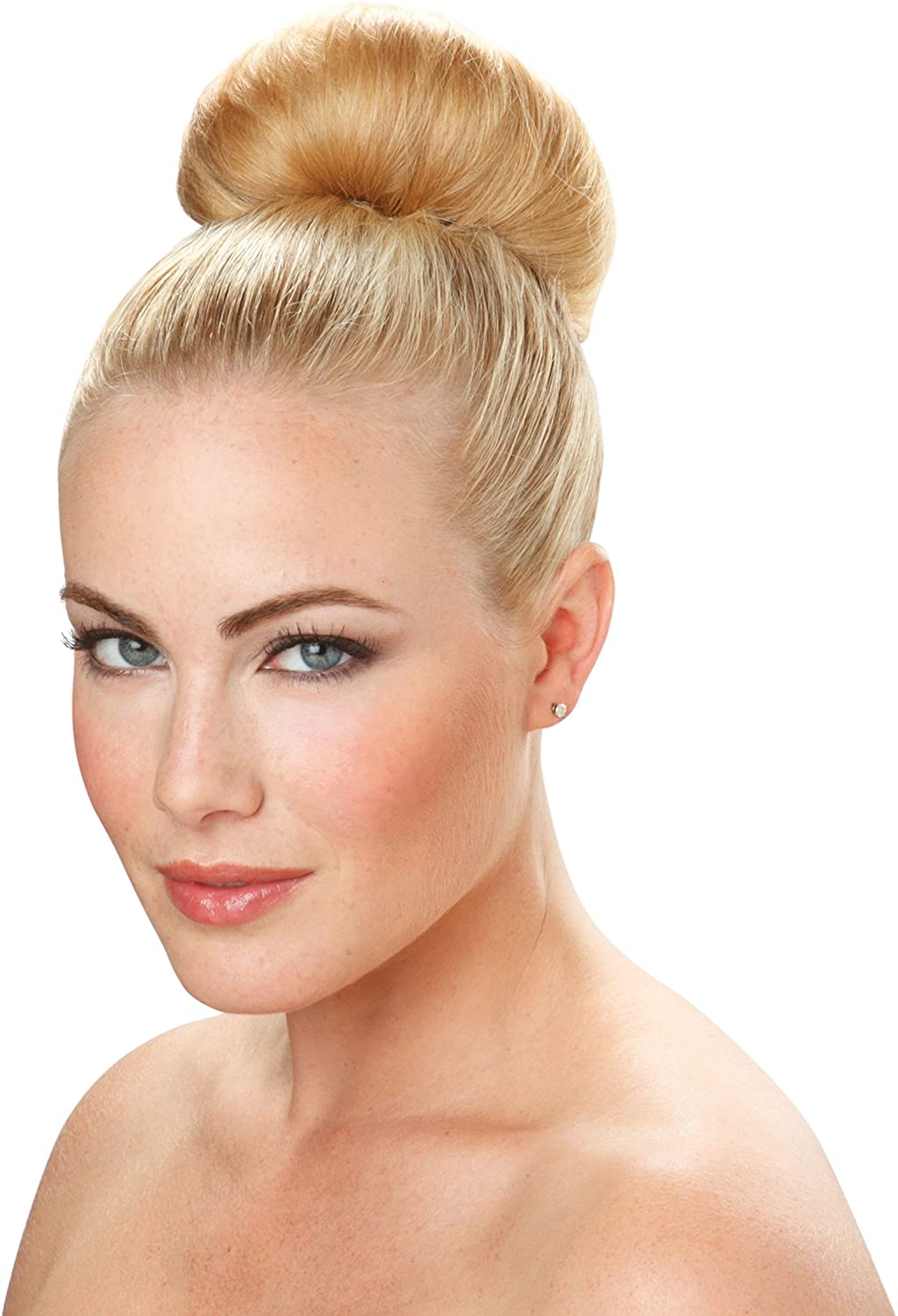 Hot Buns Simple Styling Solution For Light Color Hair Just Roll, Snap and Wrap - e4cents