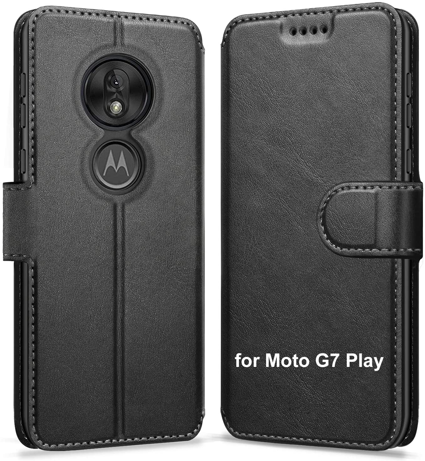 ykooe Case for Motorola Moto G7 Play - Black - e4cents