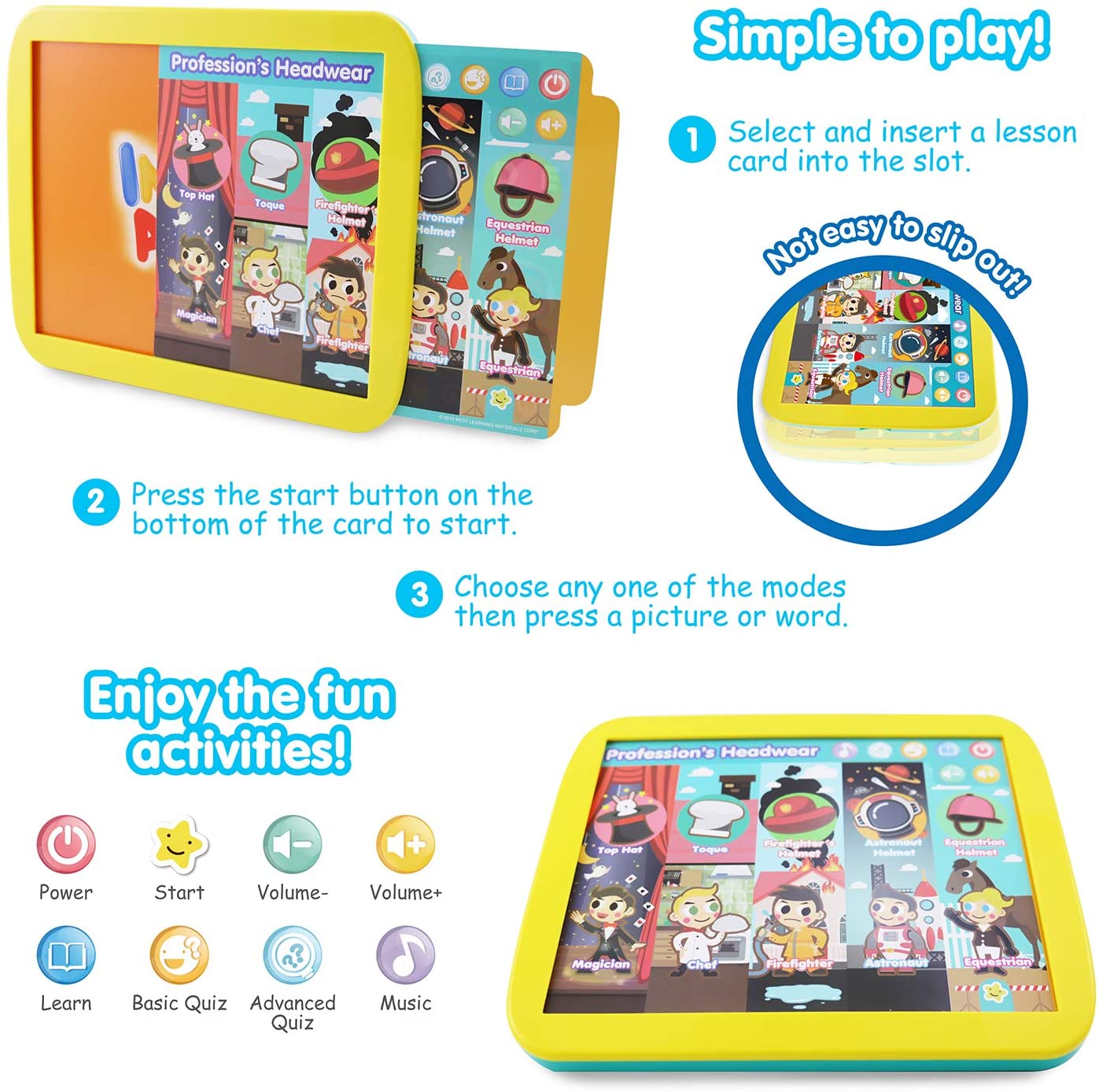BEST LEARNING INNO PAD Smart Fun Lessons - for Toddlers Ages 2 to 5 Years Old - e4cents