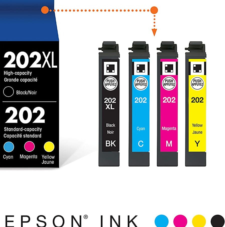 Epson T202XL-BCS Claria Ink Cartridge Multi-pack - High-capacity  ink - e4cents