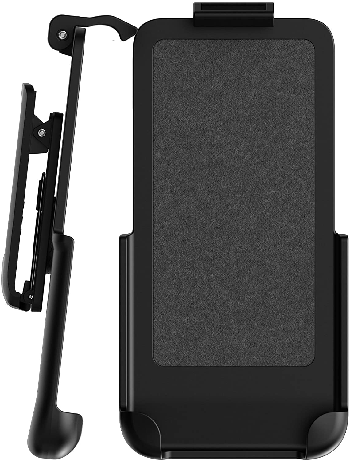 Encased iPhone XR Belt Clip Holster Case - BLACK - e4cents