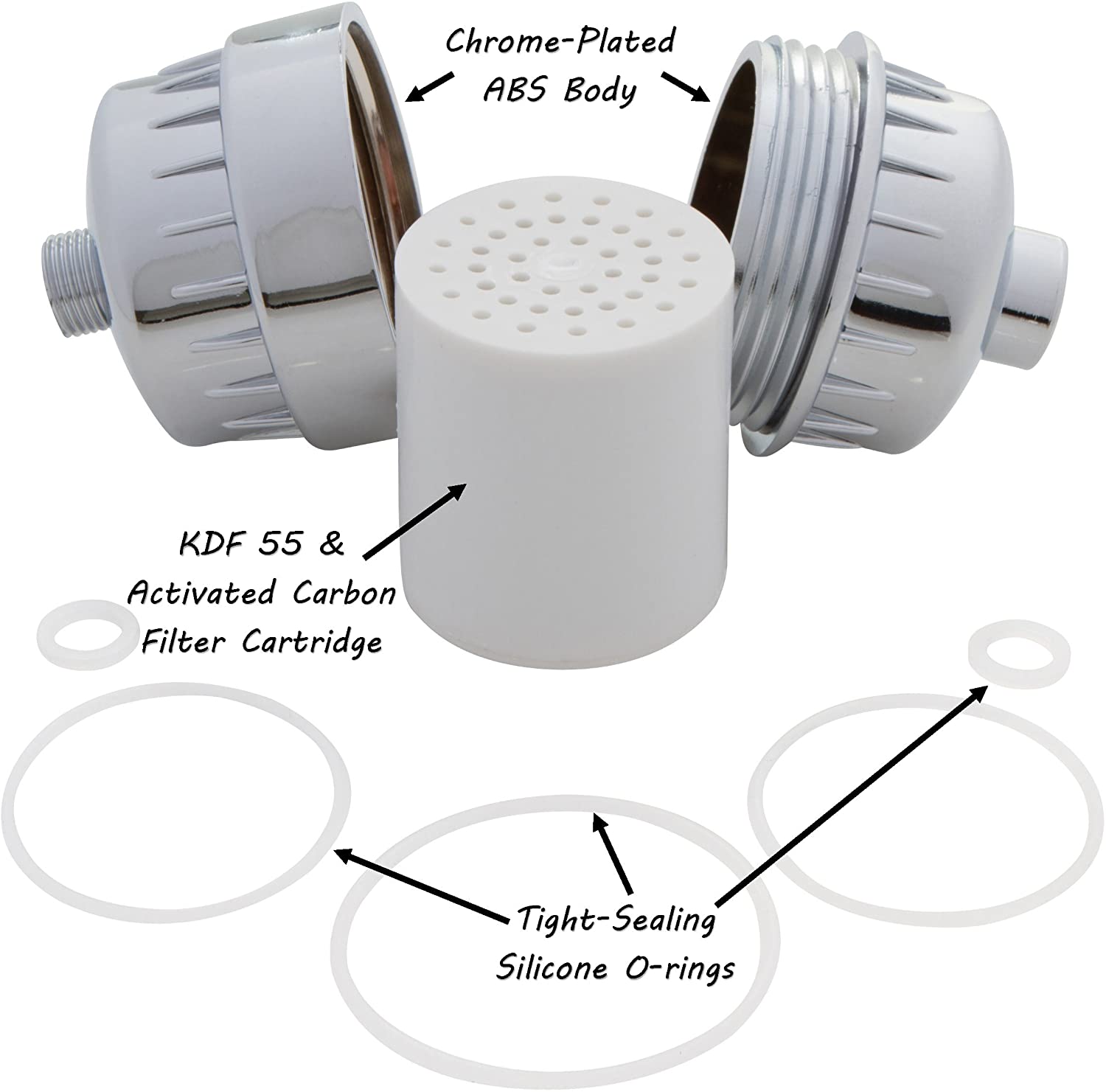 High Output Luxury Shower Filter - e4cents
