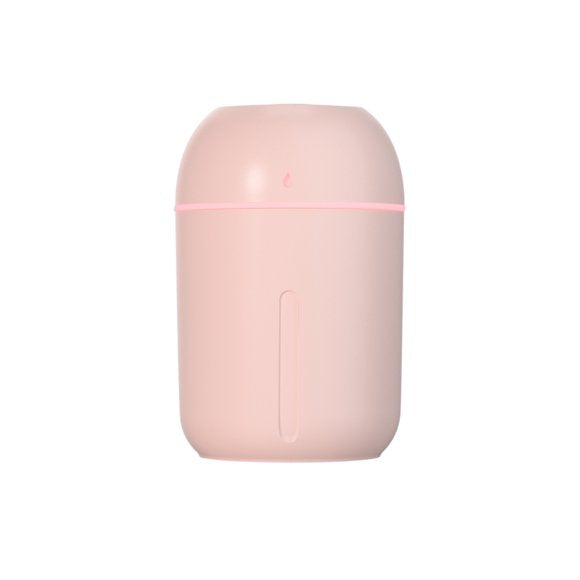Peach Plastic T1 Ultrasonic Room Humidifier, For Residential and mobile Use. - (LNC)