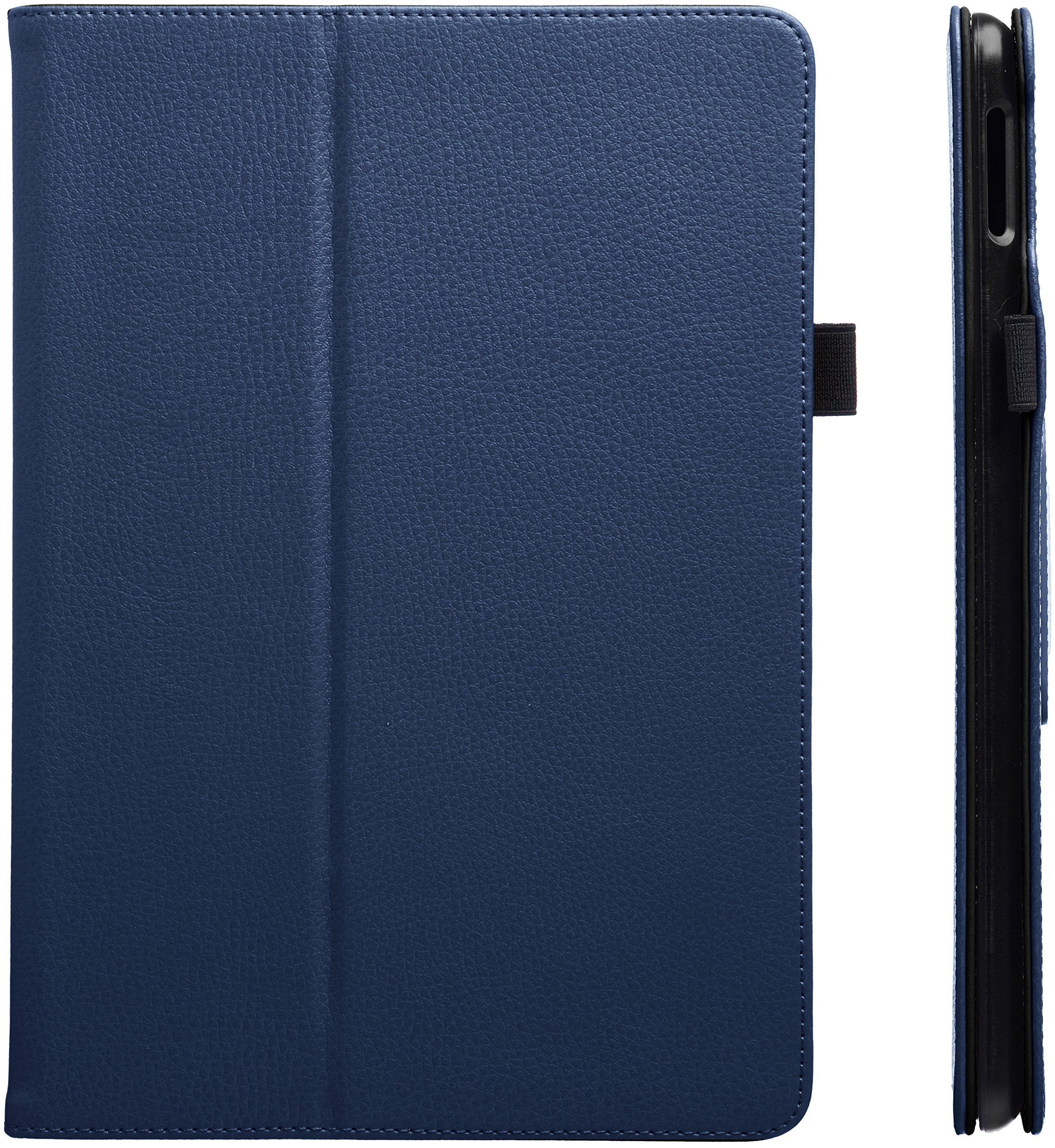FREE - Amazon Basics iPad PU Leather Case Auto Wake/Sleep Cover, Navy, 9.7" - e4cents