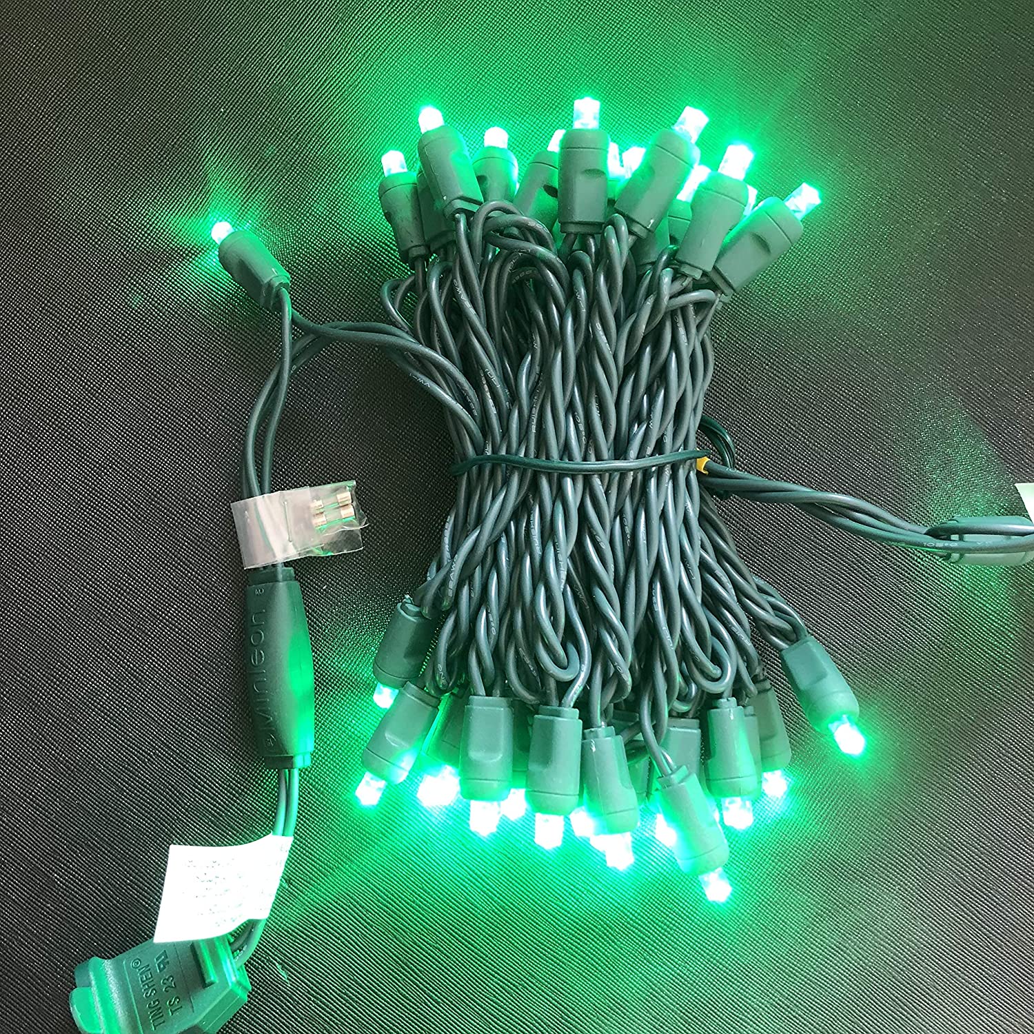 Xmas Lights 17ft 50 LED GreeN Wire Fairy Starry Mini String Lights. - e4cents