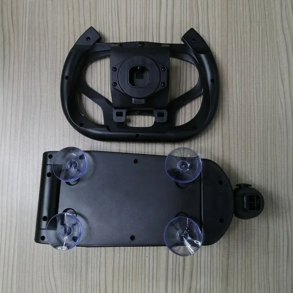 Racing Game Steering Wheel Modification PS5 Gaming Steering Wheel with Bracket for PLAYSTATION (NC)