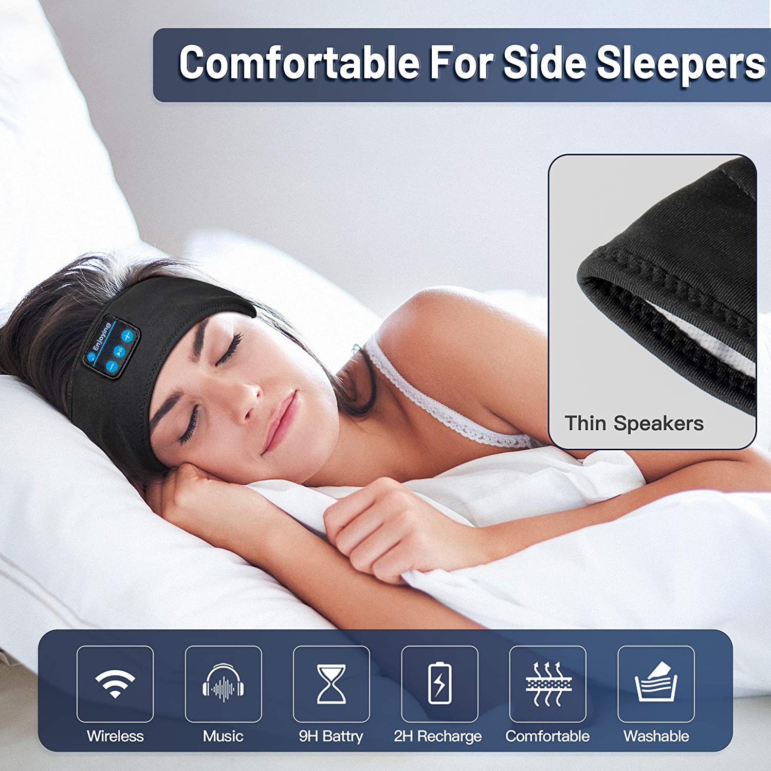 Lavince Sleep Headphones Bluetooth Sports Headband