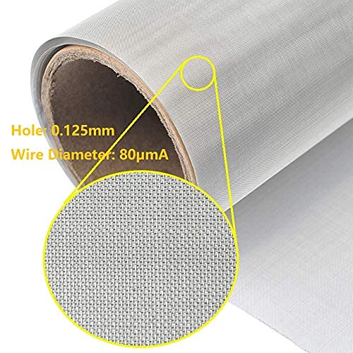 FREE - 304 Stainless Steel Woven Wire 12in Mesh for multipurpose.