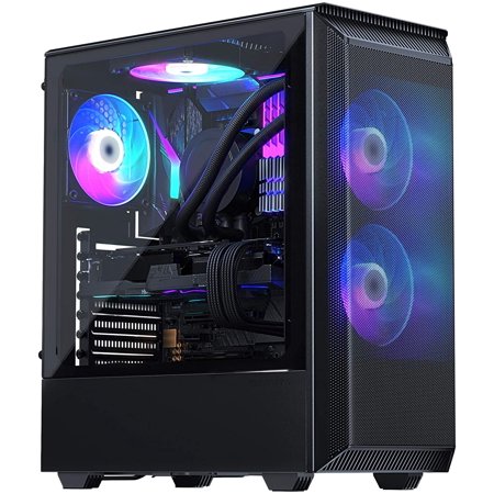 Phanteks Eclipse P300A (PH-EC300ATG_BK01)Mid-Tower PC Gaming Case with Tempered Glass Side Panel.