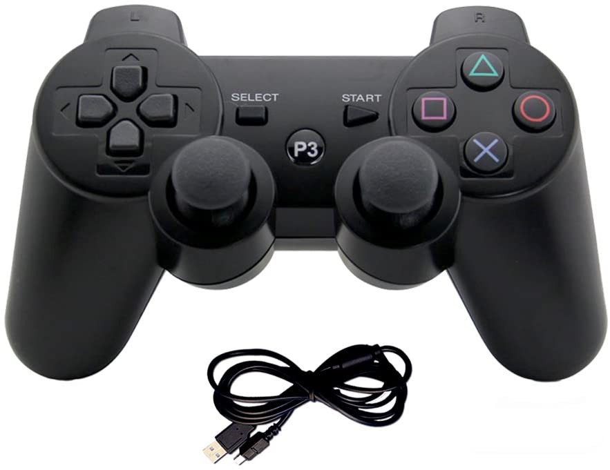 Playstation 3 Controllers & Audio/Video Remote Control Compatible for PS3 Controller-