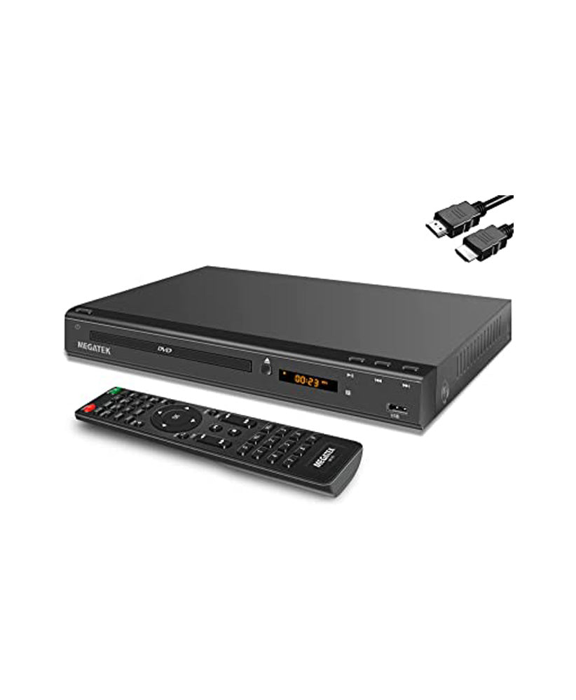DVD Player for TV with HDMI (1080p Upscaling), CD Player for Home, USB Port  - (NC)