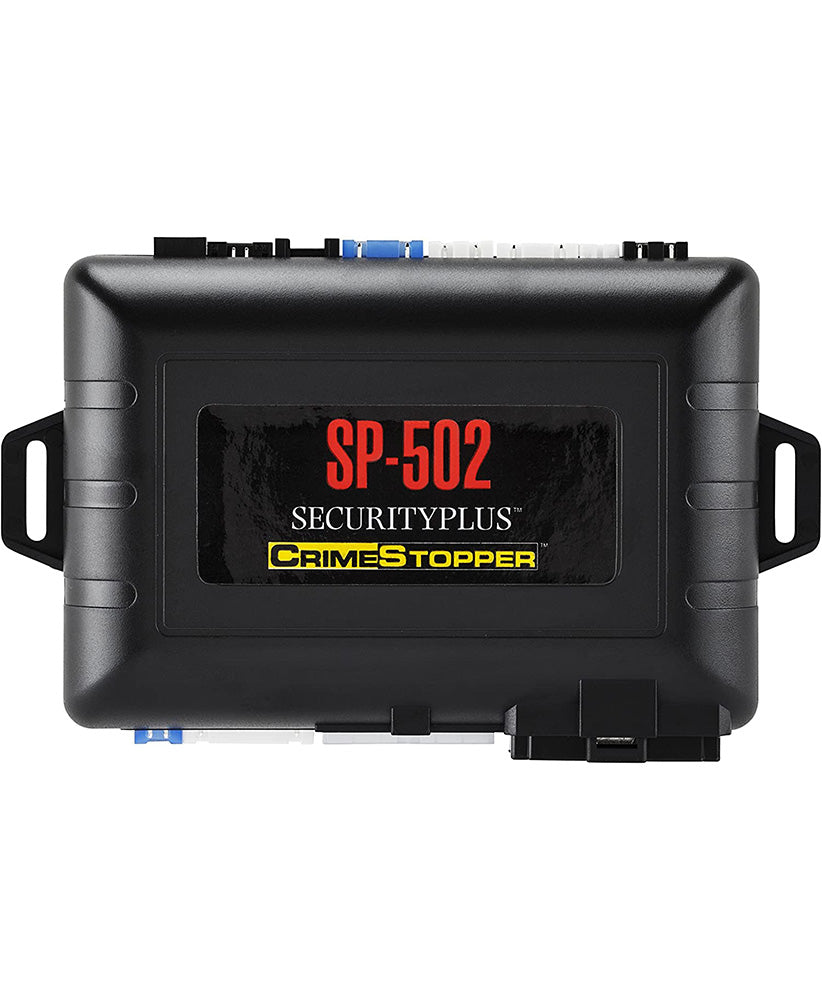 Crimestopper SP-502 2-Way LCD Paging Combo Alarm, Keyless Entry and Remote Start System. (SDA)