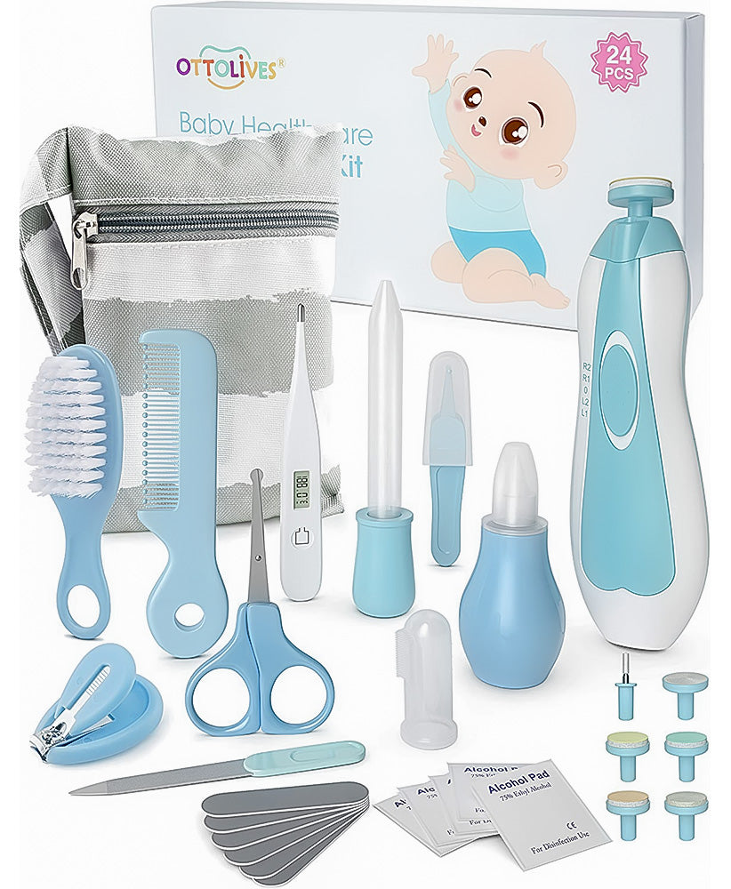 Health Care Set for Newborn Infant Toddlers Baby Boys Girls Kids Haircut Tools (0-3 Years+) - (LNC)