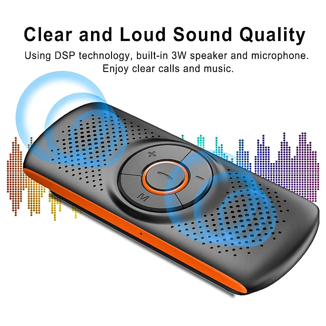 Car Bluetooth Speaker for Cell Phone. (NC)