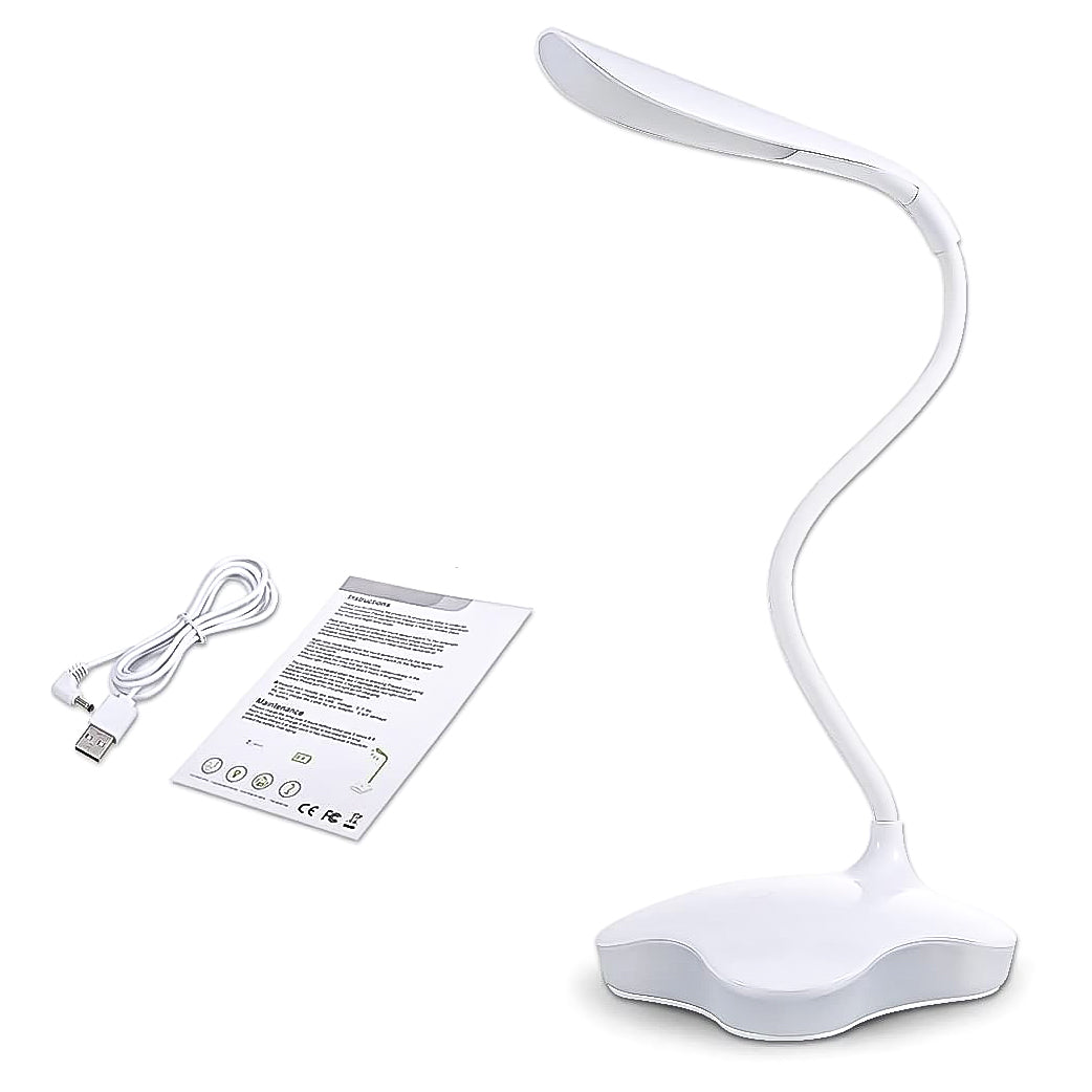 TryLight Dimmable Led Desk Lamp, 3 Levels Brightness and 1 Night Light. (LNC)