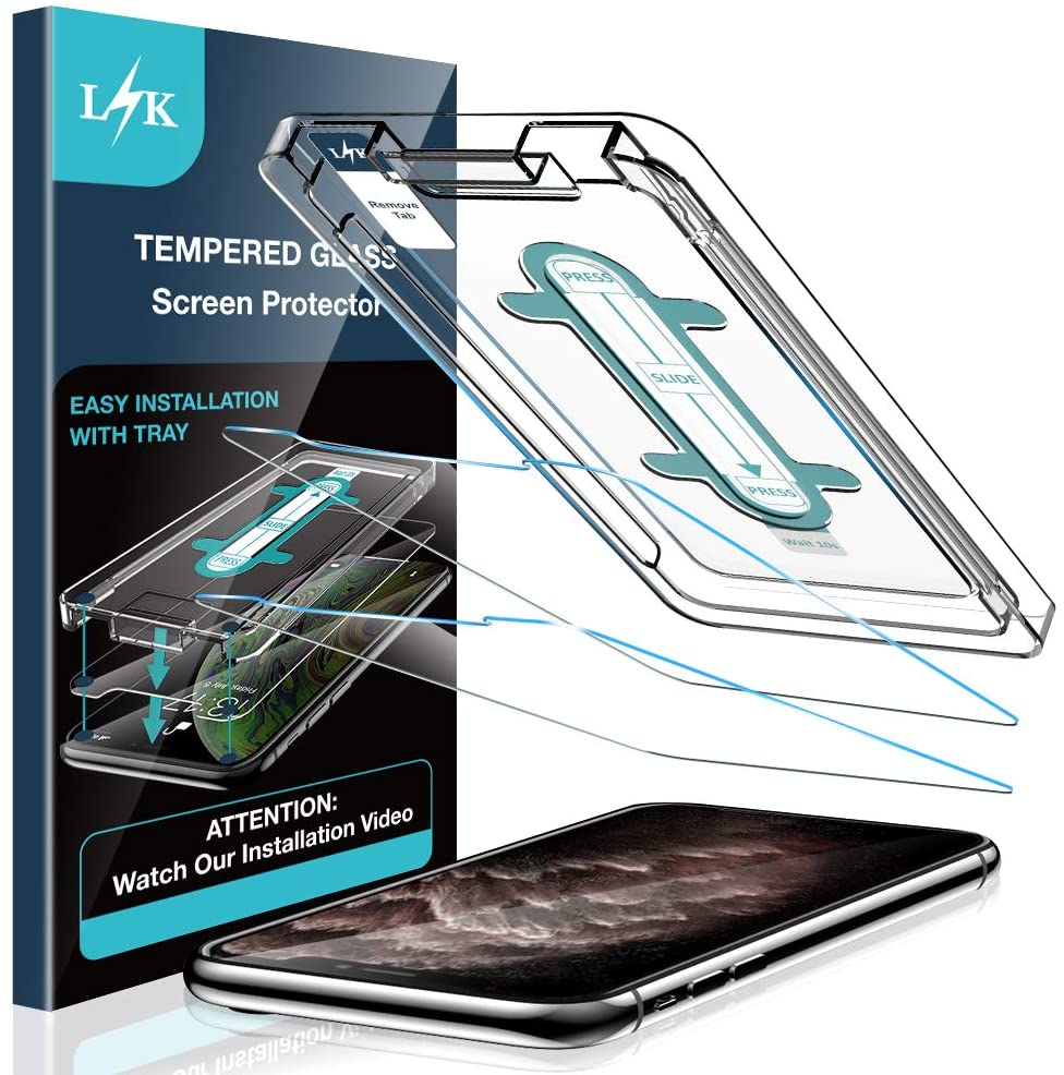 LK [3 Pack] Screen Protector for iPhone 11 Pro