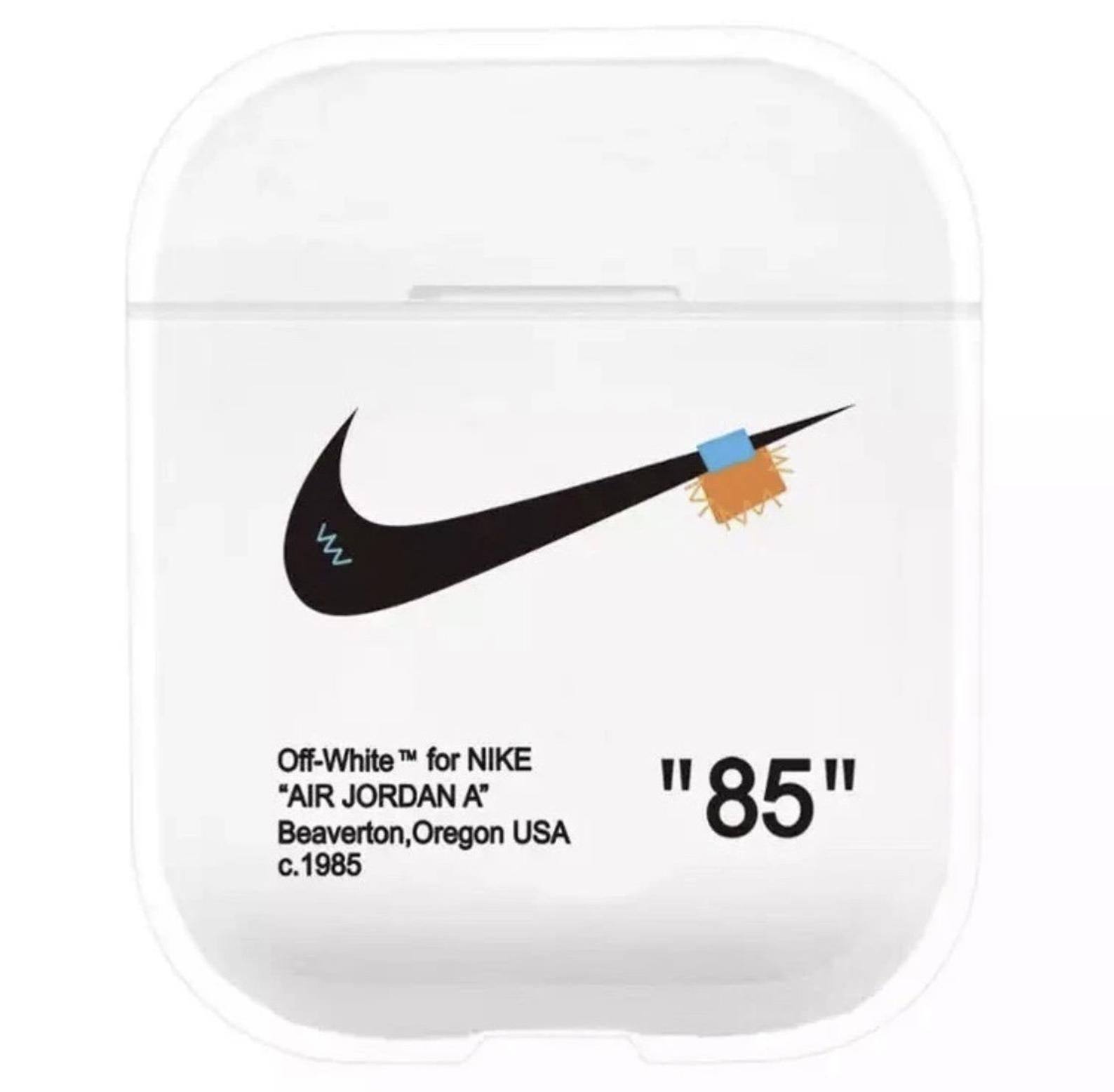 Nike X Off-White Airpod Case - Clear - e4cents