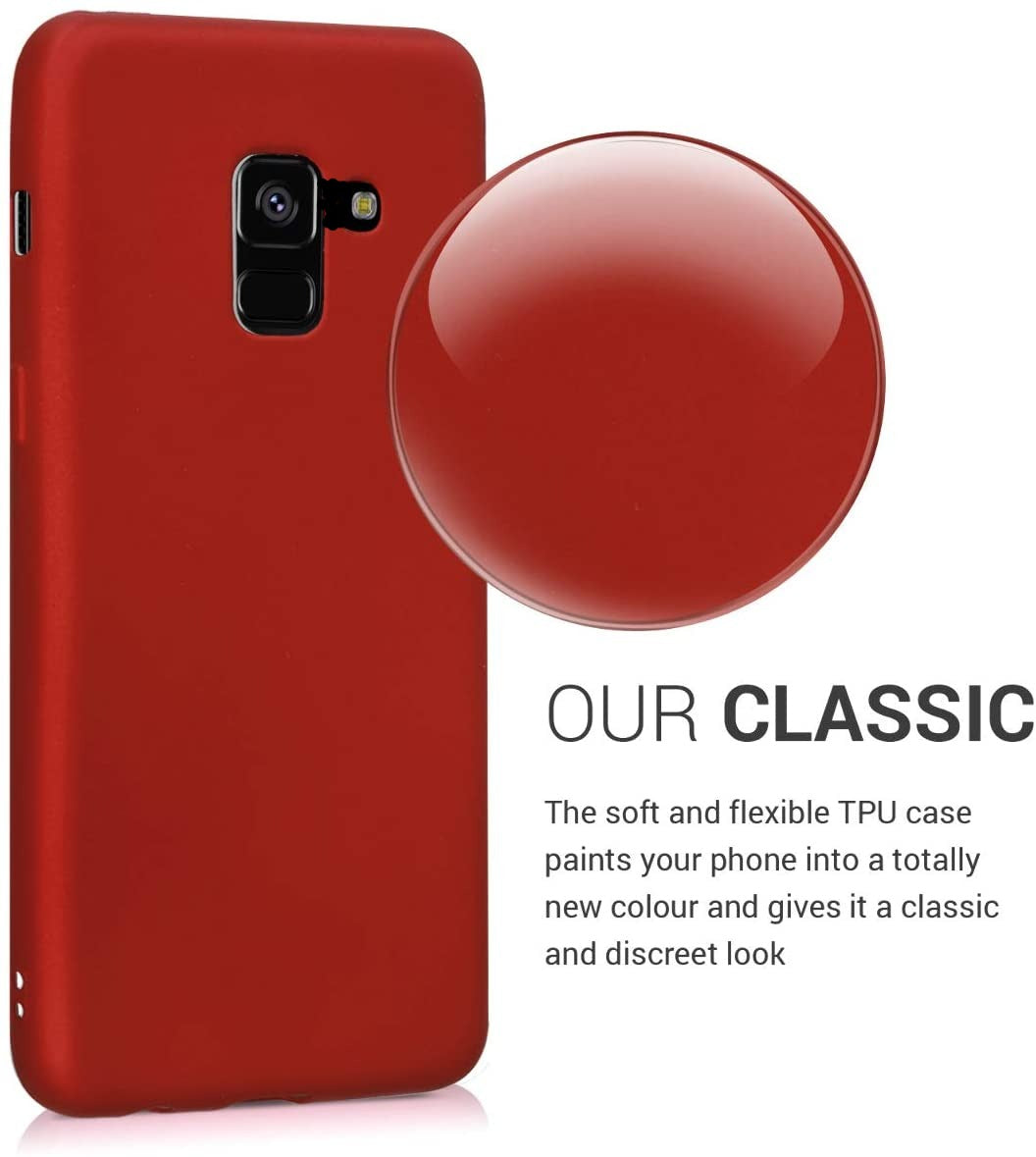 kwmobile TPU Case Compatible with Samsung Galaxy A8 (2018).